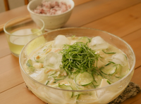 野菜の旨味たっぷり冷や汁