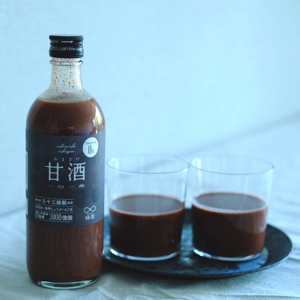 【定期便】一日一善黒甘酒 6本セット