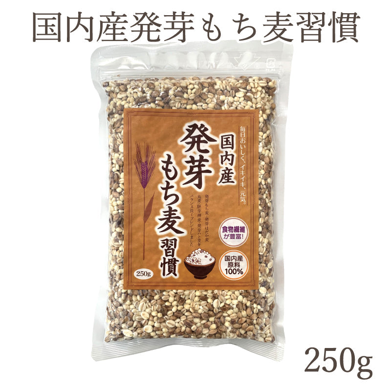 国内産 発芽もち麦習慣 250g
